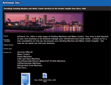 Tablet Screenshot of activend.com